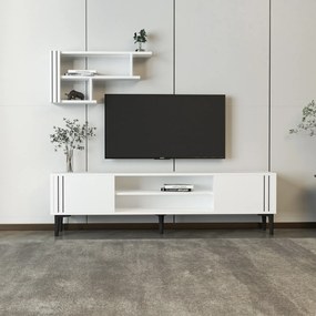 TV Unit Snow Set - White White