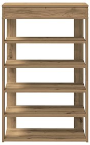 Ράφι παπουτσιών Artisan Oak 60x30x98 cm Κατασκευασμένο ξύλο - Καφέ