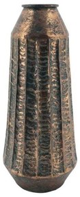 Βάζο Μεταλλικό 1-160-220-052 21x48,5cm Bronze Etiquette Μέταλλο