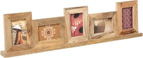 ΚΟΡΝΊΖΕΣ STANDING WOOD 5PIC FRAME NAM ATMOSPHERA 182141