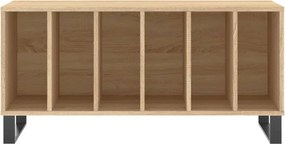 vidaXL Έπιπλο Δίσκων Sonoma Δρυς 100x38x48 εκ. από Επεξεργασμένο Ξύλο