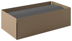 Θήκη Για Χειροπετσέτες Ανοξείδωτη Matt Beige 25x13x7,5εκ. Pam &amp; Co 121-103