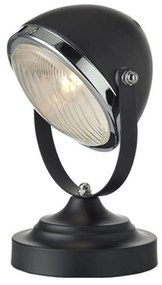 Επιτραπέζιο Φωτιστικό ML306131TBK Black Metal, Glass