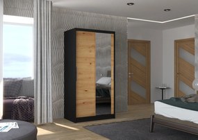 Ντουλάπα Condra 100 συρόμενη-Mauro-Artisan