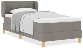 vidaXL Κρεβάτι με Στρώμα σε Ταπέτ - 80x200 εκ, Ύφασμα