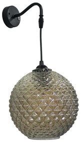 Απλίκα Τοίχου Heronia Ball 02-0226 Fume