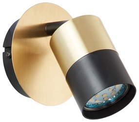 Σποτ Μονόφωτο Brilliant Maribel 81010/78 Black/Brass