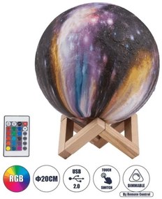 Επιτραπέζιο Φωτιστικό Led Kaotica 79617 Globostar-79617-Πολύχρωμο 79617