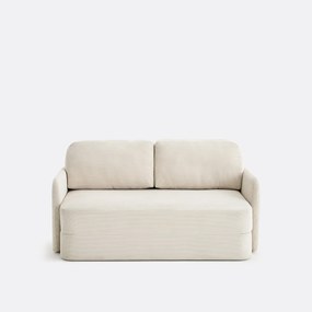 Διθέσιος καναπές-κρεβάτι από κοτλέ βελούδο Haley