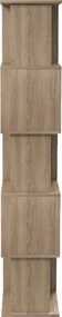 Βιβλιοθήκη Cubik pakoworld sonoma 35x30x161εκ