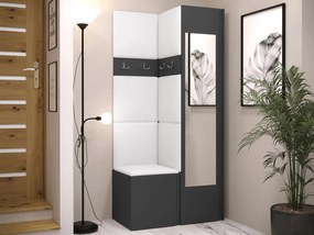 Έπιπλο υποδοχής Orion XXV-Ανθρακί - Λευκό