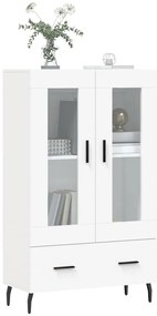 vidaXL Ντουλάπα Λευκή 69,5 x 31 x 115 εκ. από Επεξεργασμένο Ξύλο