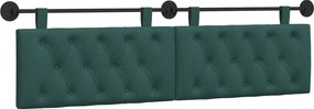 vidaXL Κρεμαστό Κεφαλάρι Σκούρο Πράσινο ύφασμα