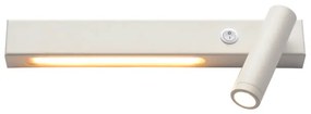 Φωτιστικό Επίτοιχο Aca SF2110LEDWHR HERMES Λευκό (White) 3200K