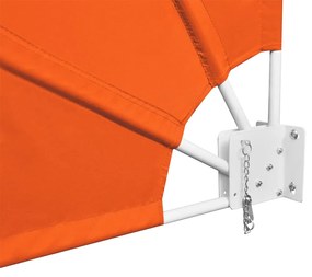 vidaXL Σκίαστρο Βεράντας Πλαϊνό Πτυσσόμενο Τερακότα 140 x 140 εκ.