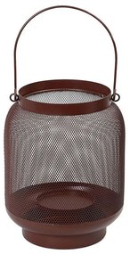 Φανάρι ATG118 Φ20x25cm Red Espiel Μέταλλο