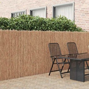vidaXL Φράχτης από κλαδιά Καφέ 400 x 150 cm Ξύλινη Τρίχα