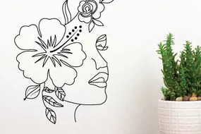 Σετ των 2 Intra απο ξύλο plywood 3mm-4mm πάχος – Αρχείο κοπής με λέιζερ γυναικών λουλουδιών Δίασταση 20x20 cm INTRAFABR-65455715