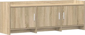 vidaXL Ντουλάπι TV 130 x 33 x 47 εκ Sonoma Δρυς Επεξεργασμένο Ξύλο
