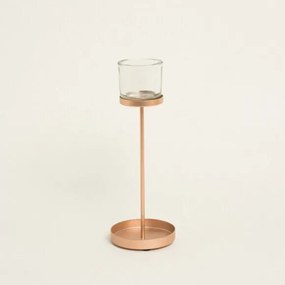 Beauty Home ΚΗΡΟΠΗΓΙΟ BILBAO ΡΟΖ ΧΡΥΣΟ 9.50 X 27 CM