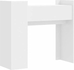 vidaXL Τραπεζάκι Κονσόλα Λευκό 100x35x90 εκ. από Επεξεργασμένο Ξύλο