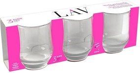 Ποτήρια Κρασιού 205ml (Σετ 3τμχ) Lav Sude