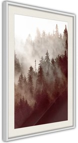 Αφίσα - Forest Fog - 30x45 - Χρυσό - Χωρίς πασπαρτού