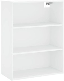 vidaXL Ντουλάπι Λευκό 69,5x32,5x180 εκ. Επεξεργασμένο Ξύλο
