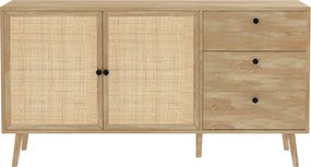 Μπουφές Oslo pakoworld sonoma 150x39x79εκ