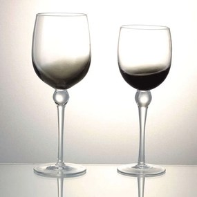 Ποτήρι Νερού Κολωνάτο Half 370ml Smoke - Cryspo Trio - 6 ΤΜΧ