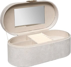 Μπιζουτιέρα (25.5x13x10) A-S Enya Beige 192949A