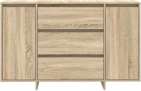 vidaXL Πλαϊνό γραφείο Δρύς Sonoma 120 x 41 x 75 εκ. Επεξεργασμένο ξύλο