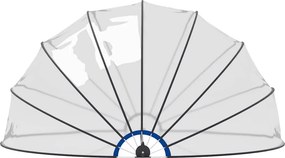 vidaXL Προστατευτικό Κάλυμμα Πισίνας 559 x 275 εκ.