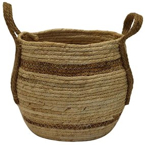 Καλάθι Ψάθινο 00.06.67530 22x22cm Natural Mat