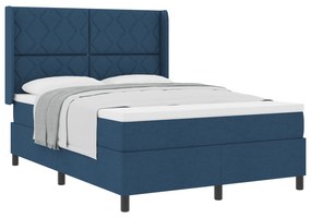 vidaXL Στρώμα με Στρώμα Μπλε 140x200 εκ. Υφάσματος