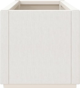 vidaXL Ζαρντινιέρα Κήπου Λευκή 80x36x35 εκ. Πολυπροπυλένιο