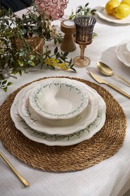 Dinner Set (24 Pieces) Windsor Garden Green
Dark Pink
White