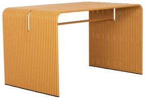 ΤΡΑΠΕΖΙ ΤΡΑΠΕΖΑΡΙΑΣ ΣΕΙΡΑ INTREPID HM6330.07 ΑΛΟΥΜΙΝΙΟ ΜΟΥΣΤΑΡΔΙ 120x70x70.5Υεκ.