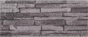 vidaXL Πάνελ τοίχου 10 pcs Ανθρακί 100 x 25 cm Αφρός EPS