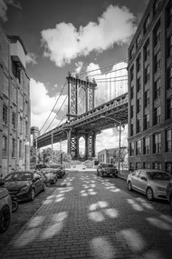 XXL Αφίσα Melanie Viola - NEW YORK CITY Manhattan Bridge, (80 x 120 cm)