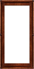 vidaXL Γλάστρα Κήπου Σκ rusty 40 x 80 x 40 cm