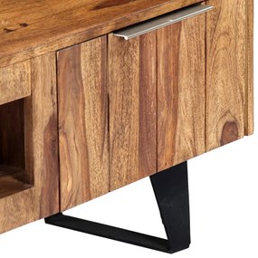 vidaXL Έπιπλο Τηλεόρασης 140 x 30 x 40 εκ. από Μασίφ Ξύλο Ακακίας