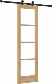 vidaXL Συρόμενη Πόρτα ORKDAL Φυσικό 61 x 198,5 εκ.