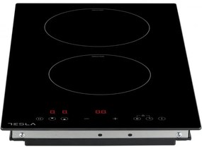 Tesla HI3201MB, 3500W, 9 στάδια, Χρονοδιακόπτης, Προστασία παιδιών, Ένδειξη υπολειπόμενης θερμότητας, Μαύρο