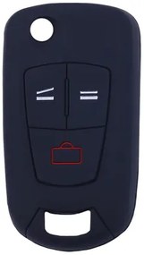 Θήκη κλειδιού για αυτοκίνητα Opel 1005-02, εύκαμπτη, μαύρη