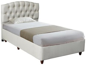 Intrahome Κρεβάτι Lanse Intrahome μονό με αποθηκευτικό χώρο κρεμ 120x200εκ | SKU: INTRAPA-433111127