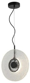 Κρεμαστό Φωτιστικό Οροφής 35cm LED 11W IP20 3000K Zambelis-23075-Διάφανο 23075