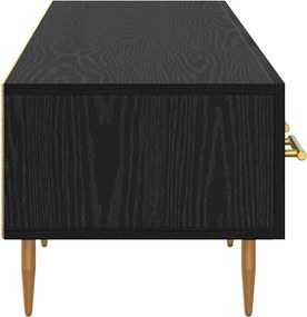 vidaXL Ντουλάπι TV Μαύρη Οξυά 150 x 36 x 30 εκ Επεξεργασμένο ξύλο