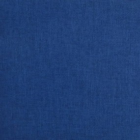 vidaXL Υποπόδιο Μπλε 78 x 56 x 32 εκ. από Ύφασμα