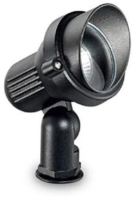 Σποτ Κήπου TERRA PT1 SMALL Ideal Lux 046211 Μαύρο